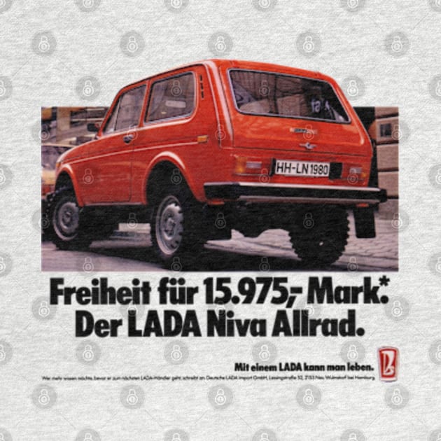 LADA NIVA - advert by Throwback Motors